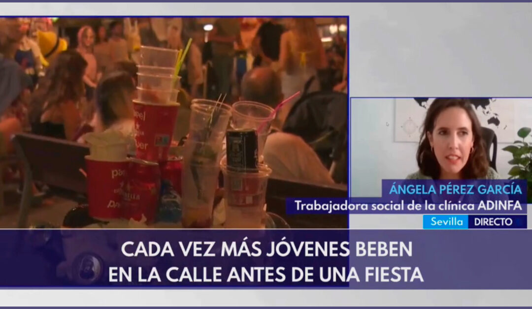 Adinfa analiza la problemática del consumo de alcohol en jóvenes en el programa “Ecclesia al día”