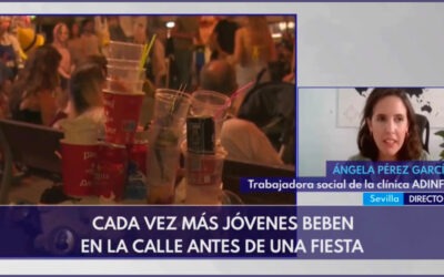 Adinfa analiza la problemática del consumo de alcohol en jóvenes en el programa “Ecclesia al día”